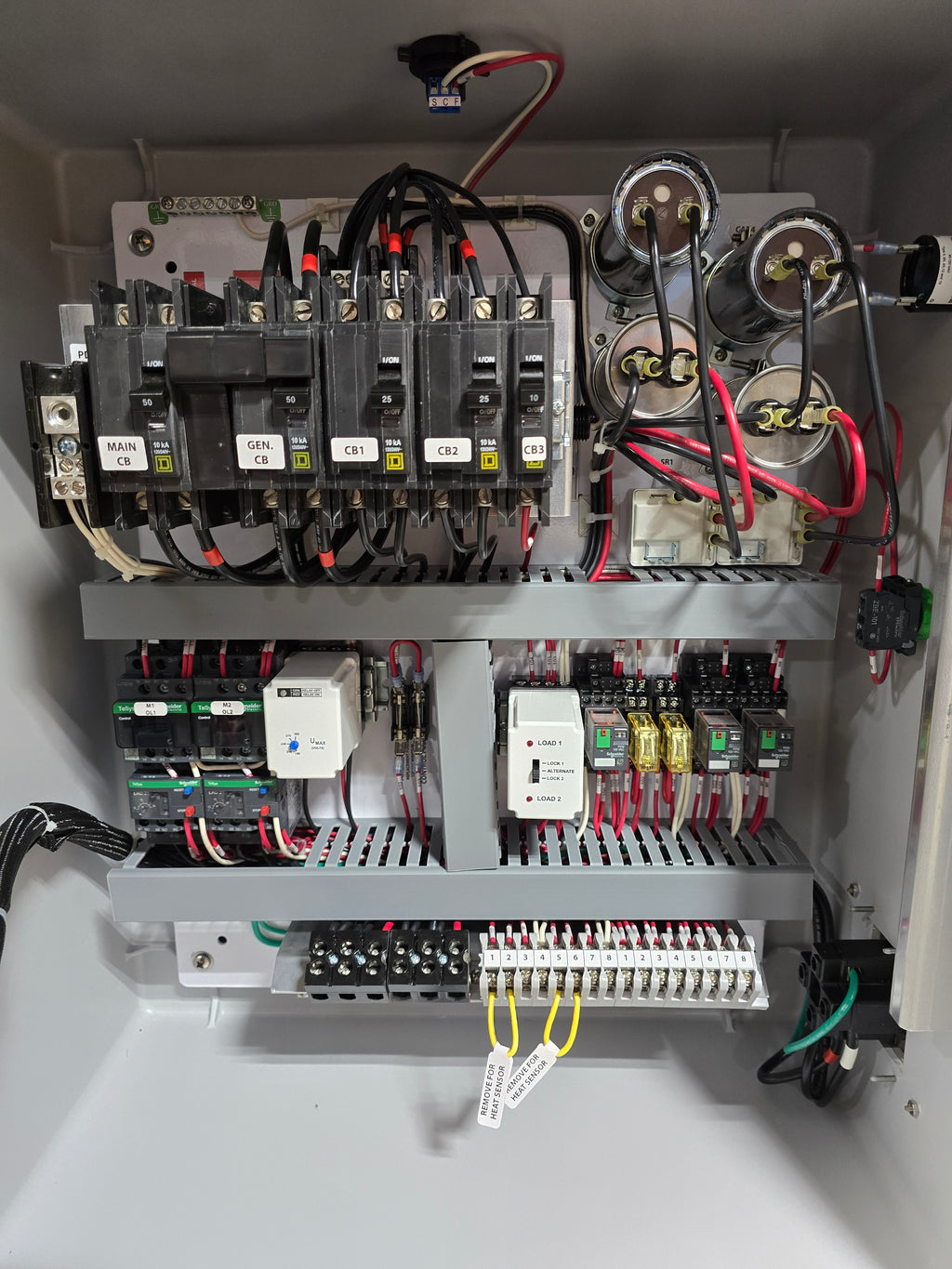 2HP Duplex 208v/230v 1ph DEP Lift Station Control Panel 12-18FLA