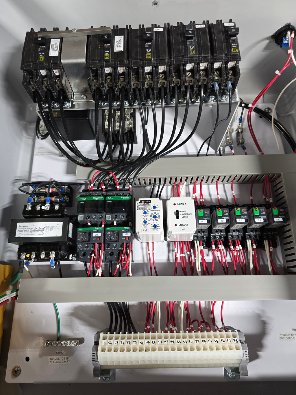 5HP Duplex 208/230v 3ph DEP Lift Station Control Panel 12-18FLA
