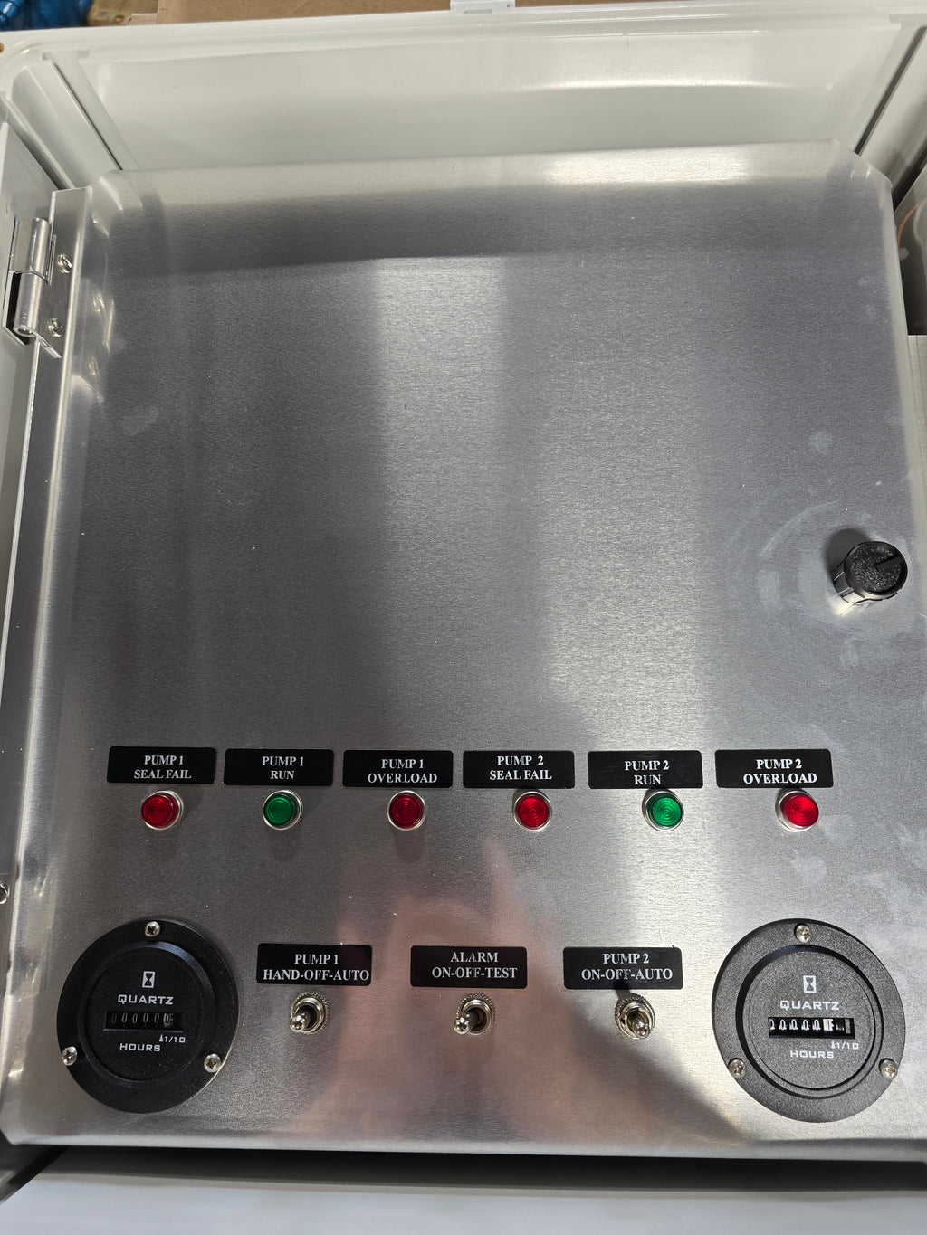 5HP Duplex 208/230/460v 3ph Lift Station Control Panel 8-32FLA