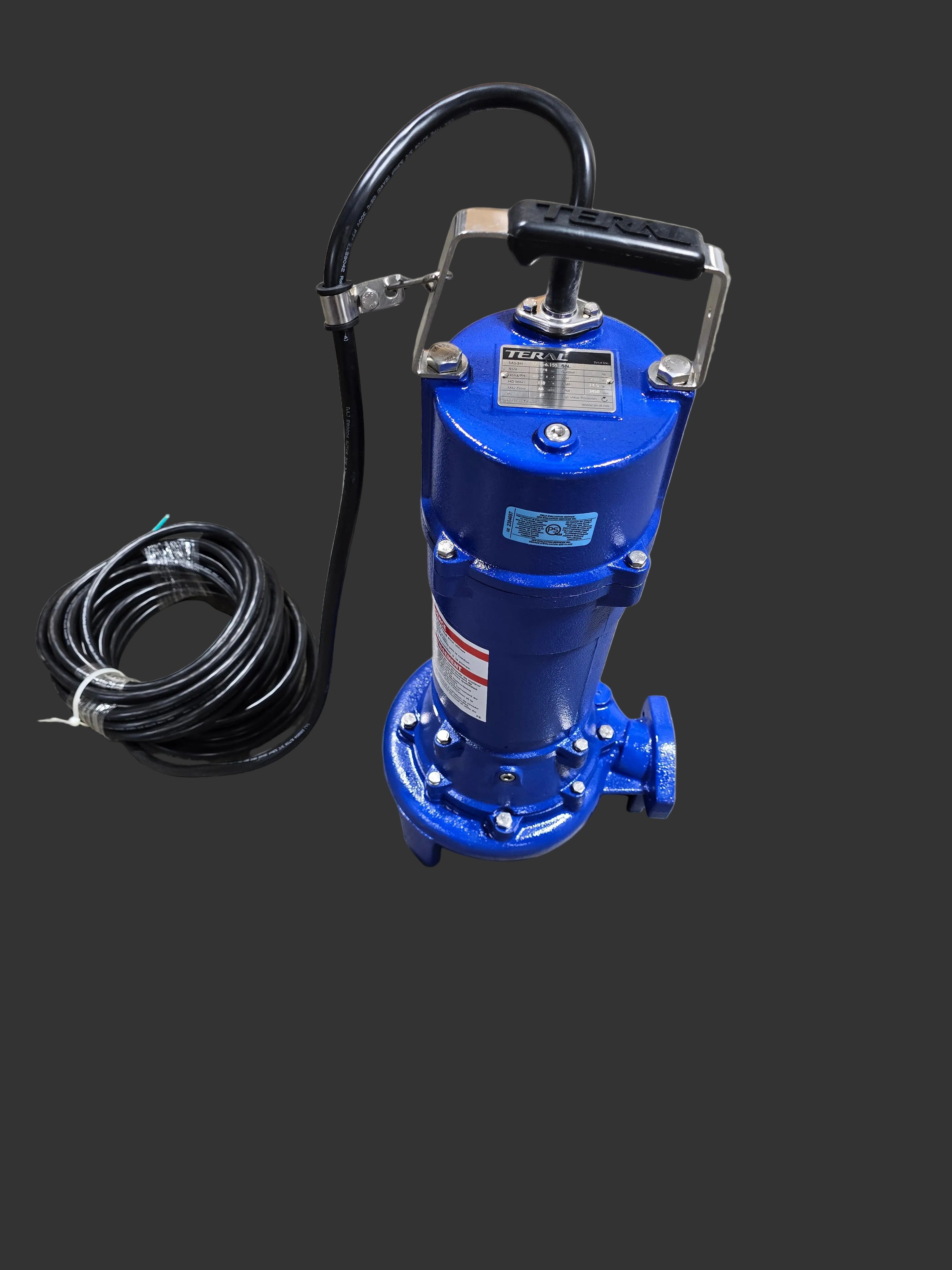 Teral - 2hp 230v 1ph Grinder Pump 32TG-61.5S