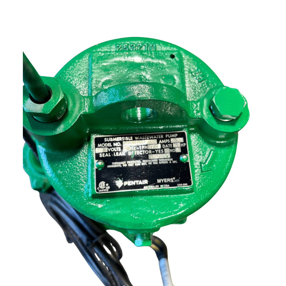 Myers WHR10-21C WHR series 1 HP 230v 1ph sewage pump