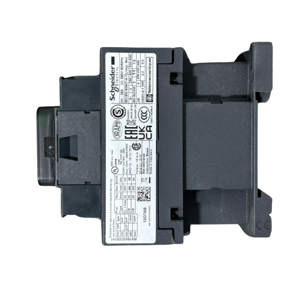 Schneider Electric 12 Amp Contactor LC1D12G7 AB