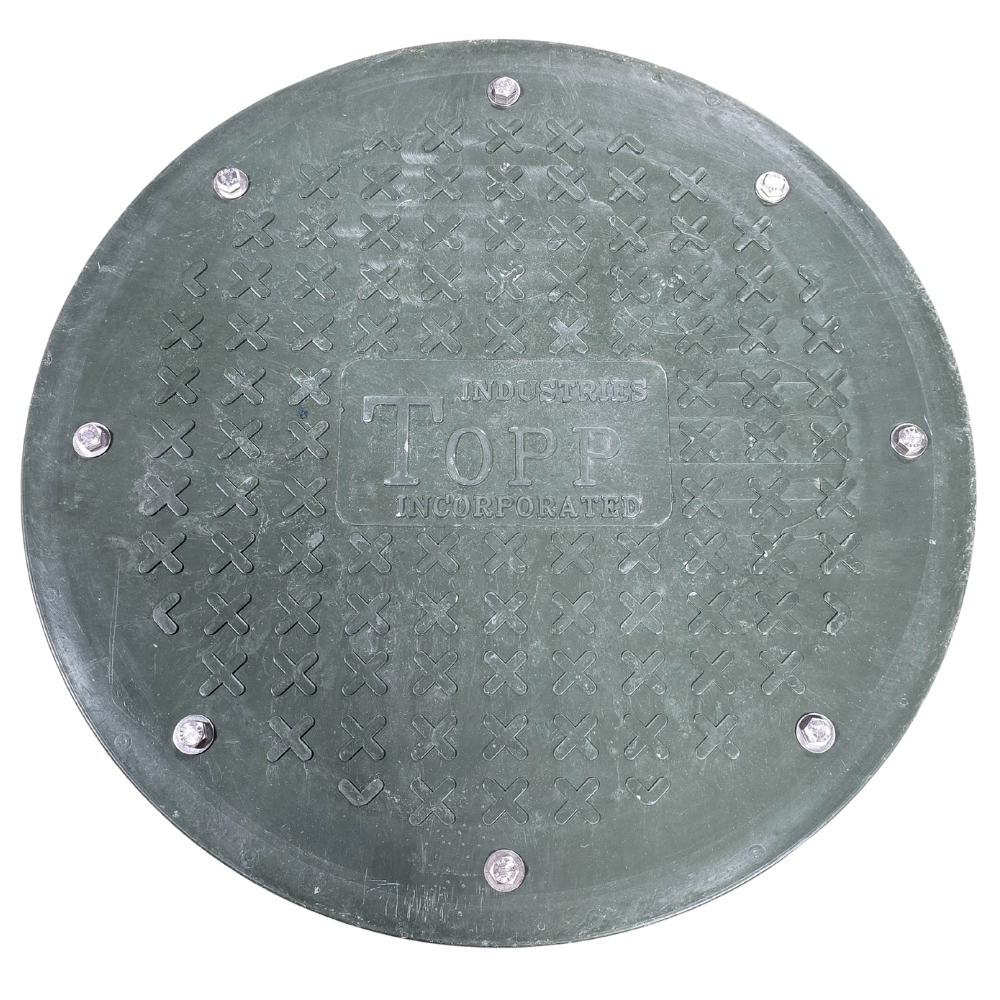 Topp Fiberglass Basin Lid for 48" Basin - C48WFNST