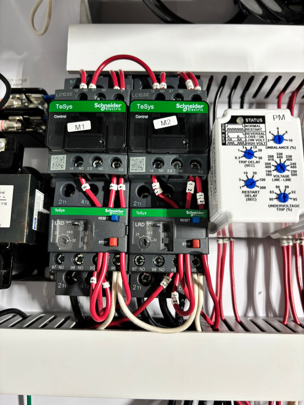 5HP Duplex 208/230v 3ph Lift Station Control Panel 9-13 FLA